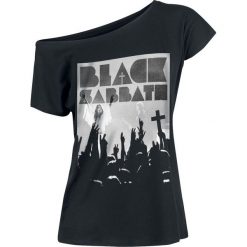 Black Sabbath Victory Koszulka damska czarny. Czarne t-shirty damskie marki Black Sabbath, l, z nadrukiem. Za 99,90 zł.