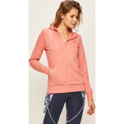 Only Play - Bluza. Niebieskie bluzy damskie Only Play, s, bez wzorów, z bawełny, bez rękawów, z kapturem. W wyprzedaży za 129,90 zł.