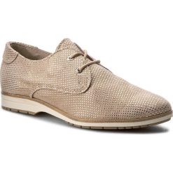 Półbuty damskie: Oxfordy MARCO TOZZI – 2-23617-28 Dune Metallic 412