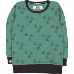Bluza "Cameras" w kolorze zielono-antracytowym. Zielone bluzy niemowlęce 4FunkyFlavours Kids, z aplikacjami. W wyprzedaży za 102,95 zł.
