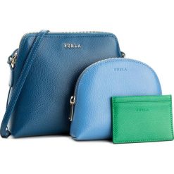 Torebka FURLA - Boheme 943603 E EQ35 ARE Blu Pavone d/Celeste c/Smeraldo d. Niebieskie listonoszki damskie marki Furla. W wyprzedaży za 599,00 zł.