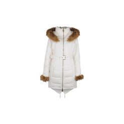 Kurtki ocieplane Guess W74L77 W94J0 / Sunny Parka. Białe kurtki damskie Guess, l, z aplikacjami, bez kaptura. Za 549,00 zł.