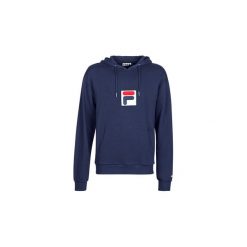 Bluzy Fila SHAWN HOODY. Niebieskie bluzy męskie Fila, xl, bez wzorów, bez kołnierzyka, bez rękawów, bez kaptura. Za 279,20 zł.
