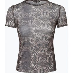 Review - T-shirt damski, beżowy. Brązowe t-shirty damskie Review, s, z nadrukiem, ze skóry, bez kołnierzyka. Za 69,95 zł.
