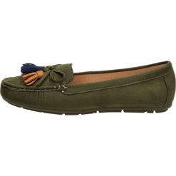 Mokasyny, buty damskie S.BARSKI A199 KHAKI. Brązowe mokasyny damskie S.barski, klasyczne, na obcasie. W wyprzedaży za 99,00 zł.