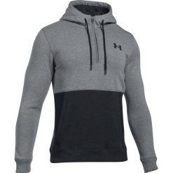 Bejsbolówki męskie: Under Armour Bluza męska Threadborne 1/2 Zip Hoodie szara r. 3XL (1299135-025)