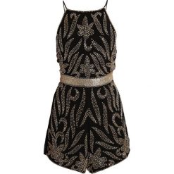 Kombinezony damskie: Lace & Beads Petite ADINA Kombinezon black/gold