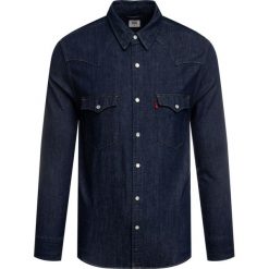 Koszula Levi's Barstow Western Standard 85744-0000. Niebieskie koszule męskie Levi's®, s, bez wzorów, z bawełny, casualowe, bez kołnierzyka, bez rękawów. Za 319,00 zł.