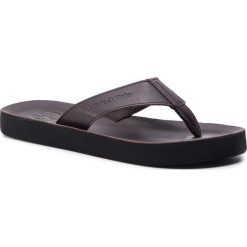 Japonki MARC O'POLO - 903 23691001 100 Dark Beown 790. Pomarańczowe klapki męskie Marc O'Polo, ze skóry, bez zapięcia. W wyprzedaży za 179,00 zł.
