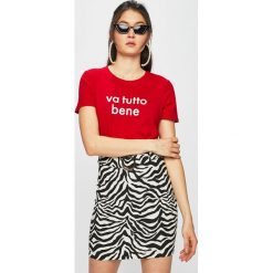 Tally Weijl - Spódnica. Zielone spódniczki damskie TALLY WEIJL, na co dzień, s, bez wzorów, z elastanu, casualowe, z podwyższonym stanem, mini, ołówkowe. W wyprzedaży za 59,90 zł.