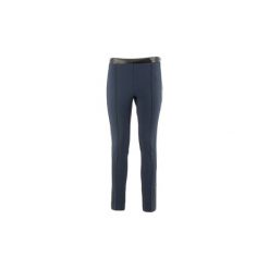 Spodnie z lejącego materiału Twin Set YA82M2. Niebieskie spodnie damskie Twin Set, xl. Za 581,92 zł.