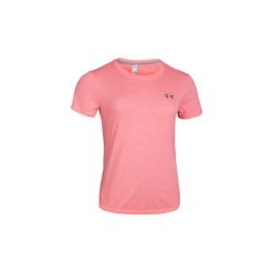 T-shirty z krótkim rękawem Under Armour Threadborne Train Twist Tee 1305409-820. Różowe t-shirty damskie Under Armour, xs, bez wzorów, bez kołnierzyka. Za 89,99 zł.