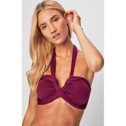 Seafolly - Biustonosz kąpielowy Bandeau. Fioletowe stroje kąpielowe damskie Seafolly, s, z haftami, z elastanu. W wyprzedaży za 249,90 zł.