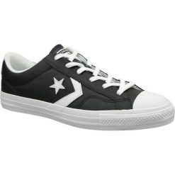 Converse Star Player OX 159780C 37,5 Czarne. Czarne buty sportowe męskie Converse, ze skóry, bez zapięcia. Za 349,99 zł.