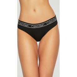 Calvin Klein Underwear - Figi. Różowe majtki damskie Calvin Klein Underwear, xs, z elastanu. W wyprzedaży za 59,90 zł.