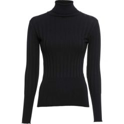 Golfy damskie: Sweter bonprix czarny