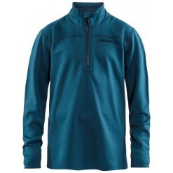 Craft Bluza Chłopięca Pin 122/128 Niebieska. Niebieskie bluzy chłopięce rozpinane Craft. Za 131,00 zł.