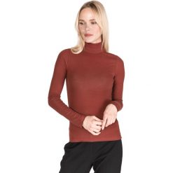 Vero Moda Kate Sweter Czerwony Brązowy. Czerwone bluzy damskie Vero Moda, l, bez wzorów, z elastanu, bez rękawów, bez kaptura. Za 75,95 zł.
