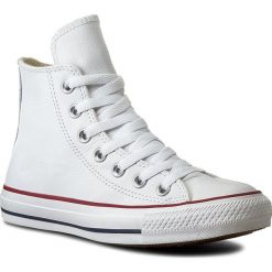 Trampki CONVERSE - Ct Hi 132169C White. Białe półbuty damskie Converse, bez wzorów, ze skóry, bez zapięcia. W wyprzedaży za 239,00 zł.
