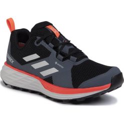 Buty adidas - Terrex Two Gtx GORE TEX EH1833 Cblack/Gretwo/Solred. Czarne buty sportowe męskie Adidas, z tworzywa sztucznego, bez zapięcia, do biegania, adidas terrex, gore-tex. W wyprzedaży za 399,00 zł.