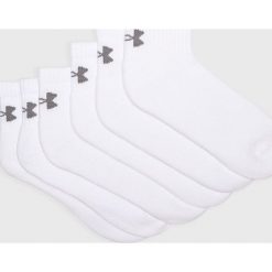 Under Armour - Skarpety (6-pack). Szare skarpetki męskie Under Armour, bez wzorów, z elastanu. W wyprzedaży za 69,90 zł.