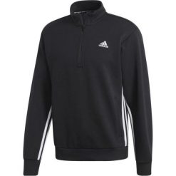 Bluza męska adidas M MH 3S czarna EB5280. Czarne bluzy męskie Adidas, s, w paski, z bawełny. Za 245,00 zł.