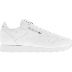 Reebok - Buty CL LTHR. Szare buty sportowe damskie Reebok, z materiału. W wyprzedaży za 259,90 zł.