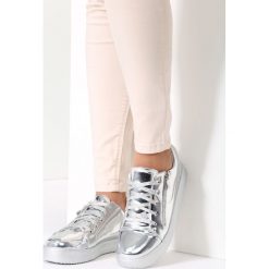 Buty sportowe damskie: Srebrne Buty Sportowe Mickay