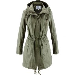 Kurtka parka bonprix oliwkowy. Brązowe kurtki damskie marki DOMYOS, xs, z bawełny. Za 169,99 zł.