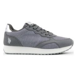 U.S. POLO ASSN. tenisówki damskie 38 szary. Szare trampki i tenisówki damskie U.S. Polo Assn., bez wzorów, bez zapięcia. Za 229,00 zł.