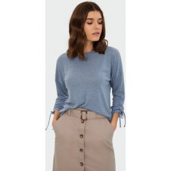 Sweter ze ściągaczami. Swetry damskie Greenpoint, bez wzorów, z elastanu, bez rękawów, bez kaptura. Za 49,99 zł.