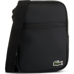 Saszetka LACOSTE - S Flat Crossover Bag NH2884PO Black 000. Czarne torby męskie skórzane Lacoste, bez wzorów, ze skóry ekologicznej, młodzieżowe. Za 299,00 zł.