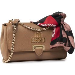 Torebka LOVE MOSCHINO - JC4239PP0AKG0201 Cammello. Pomarańczowe listonoszki damskie Love Moschino, bez wzorów, ze skóry ekologicznej, bez dodatków. W wyprzedaży za 639,00 zł.