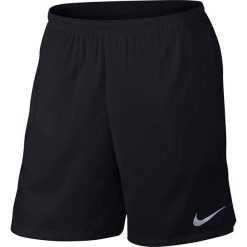 Spodenki i szorty męskie: spodenki do biegania męskie NIKE FlEX 2-in-1 SHORT/ 856832-011 – 7IN DISTANCE FLEX 2-IN-1 SHORT