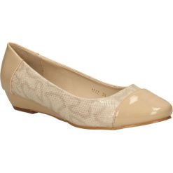 BALERINY S.BARSKI 1712. Brązowe baleriny damskie S.barski. Za 39,99 zł.