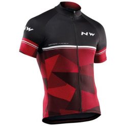Northwave Koszulka Rowerowa Męska Origin Jersey Short Sleeves Xl Black/Red. Czerwone koszulki męskie Northwave, xl, z nadrukiem, z jersey, z klasycznym kołnierzykiem, bez rękawów. Za 249,00 zł.