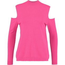 Swetry klasyczne damskie: mbyM LOAD Sweter fairy purple melange