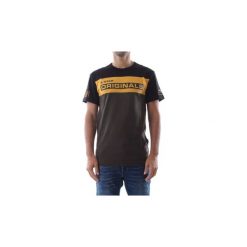 T-shirty z krótkim rękawem G-Star Raw D13404 336 SWANDO BLOCK. Czarne t-shirty męskie G-Star RAW, s, bez wzorów, retro, bez kołnierzyka, krótkie. Za 122,74 zł.