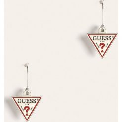 Guess Jeans - Kolczyki. Szare kolczyki damskie Guess Jeans, metalowe. W wyprzedaży za 119,90 zł.