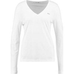 Bluzki damskie: Lacoste Bluzka z długim rękawem blanc