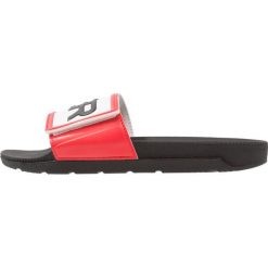 Rzymianki damskie: Hunter ORIGINAL ADJUSTABLE LOGO SLIDE Sandały kąpielowe black