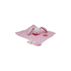 Przytulanki i maskotki: DUSHI Szmacianka/Przytulanka Zajączek Happy – pink