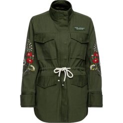 Parka Pepe Jeans Adai PL401683. Zielone kurtki damskie Pepe Jeans, m, bez wzorów, z bawełny, bez kaptura. W wyprzedaży za 379,00 zł.