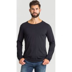 LONGSLEEVE CARLOS Joop! Jeans. Czarne bluzy męskie JOOP! Jeans, m, z haftami, z bawełny, z okrągłym kołnierzem, bez rękawów, bez kaptura. Za 167,40 zł.