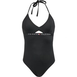 Strój kąpielowy TOMMY HILFIGER One-Piece Rp UW0UW01425. Czarne stroje kąpielowe damskie TOMMY HILFIGER, s, bez wzorów, z elastanu. Za 399,00 zł.