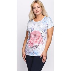 Biała Bluzka Flashy Pink. Białe bluzki damskie marki Born2be, l. Za 39,99 zł.