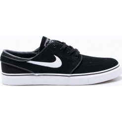 Nike Sportswear - Buty Zoom Stefan Janoski. Czarne buty sportowe męskie marki Nike Sportswear, ze skóry, na sznurówki. W wyprzedaży za 299,90 zł.
