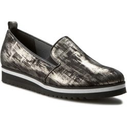 Półbuty SERGIO BARDI - Magda FW12727017LK 618. Szare półbuty damskie skórzane marki Sergio Bardi, na płaskiej podeszwie. W wyprzedaży za 179,00 zł.