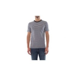 T-shirty z krótkim rękawem Selected 16065774 PERFETCT STRIPE. Szare t-shirty męskie Selected, s, bez wzorów, bez kołnierzyka, krótkie. Za 61,44 zł.