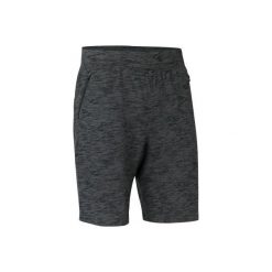 Spodenki długie Gym & Pilates 520 regular męskie. Szare spodenki i szorty męskie DOMYOS, xl, bez wzorów, z bawełny, długie. Za 49,99 zł.